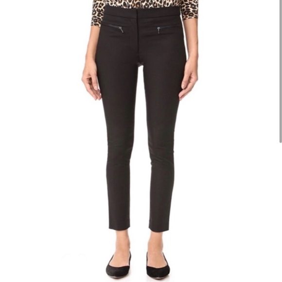 NWT Club Monaco Emily low rise skinny leg black pants - Picture 2 of 9